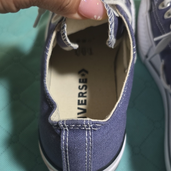 Converse Women's Blue Sneakers - Picture 6 of 9